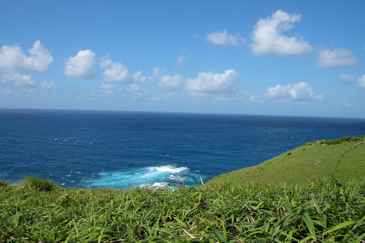 宮古崎から広がる海