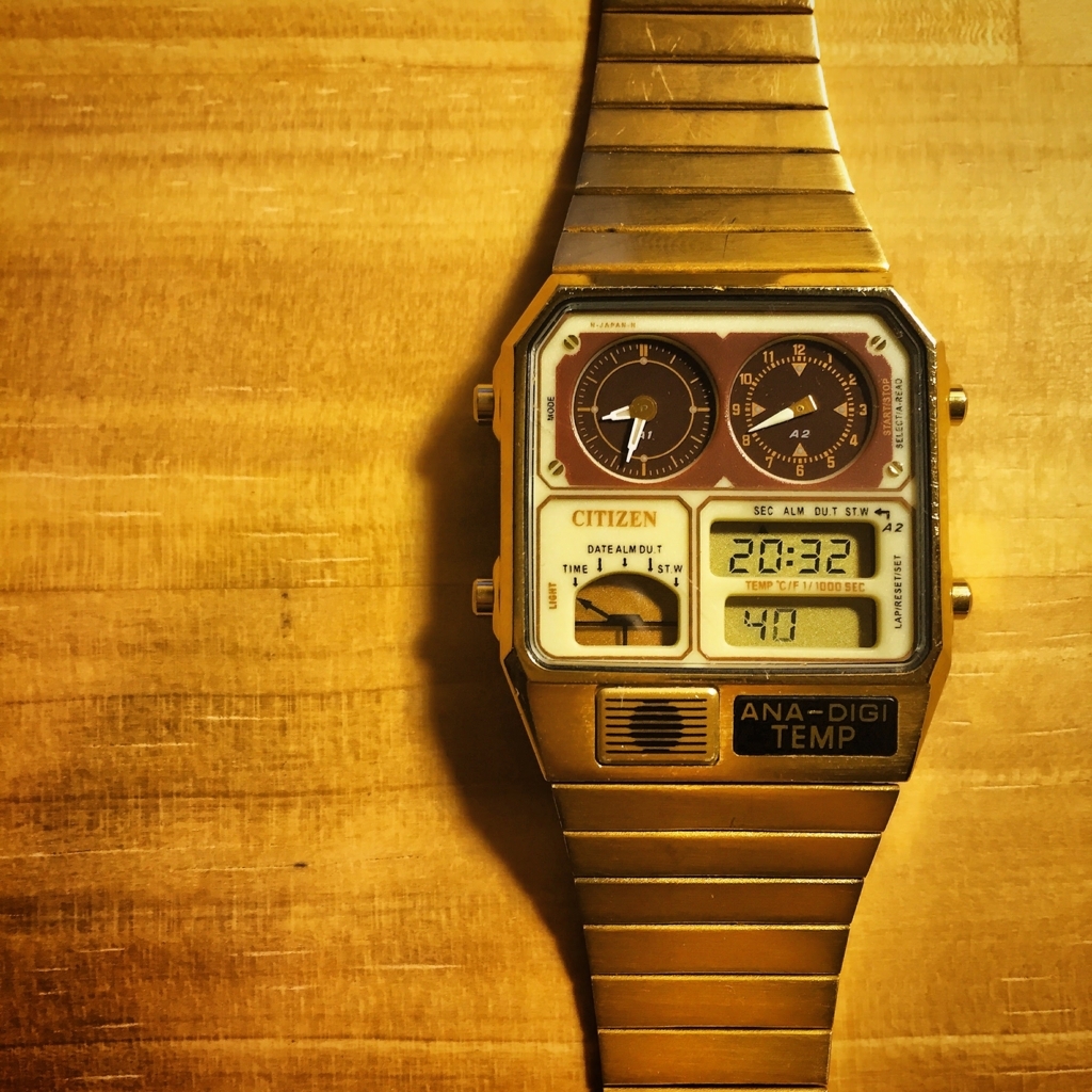 10年間とても大切に使ったCITIZEN ANA-DIGI TEMPを手放すことにした