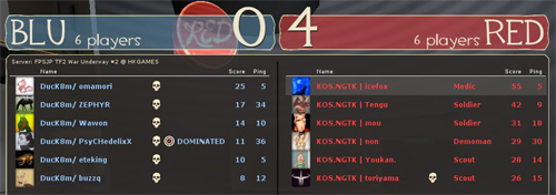 決勝 敗者側 Round 3 - KOS.NGTK [4-0] DucK8m (Well)