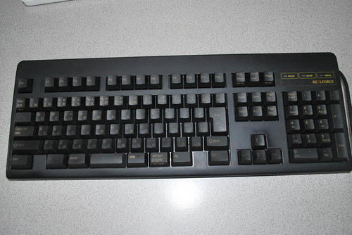 Realforce 106 UBK 掃除後