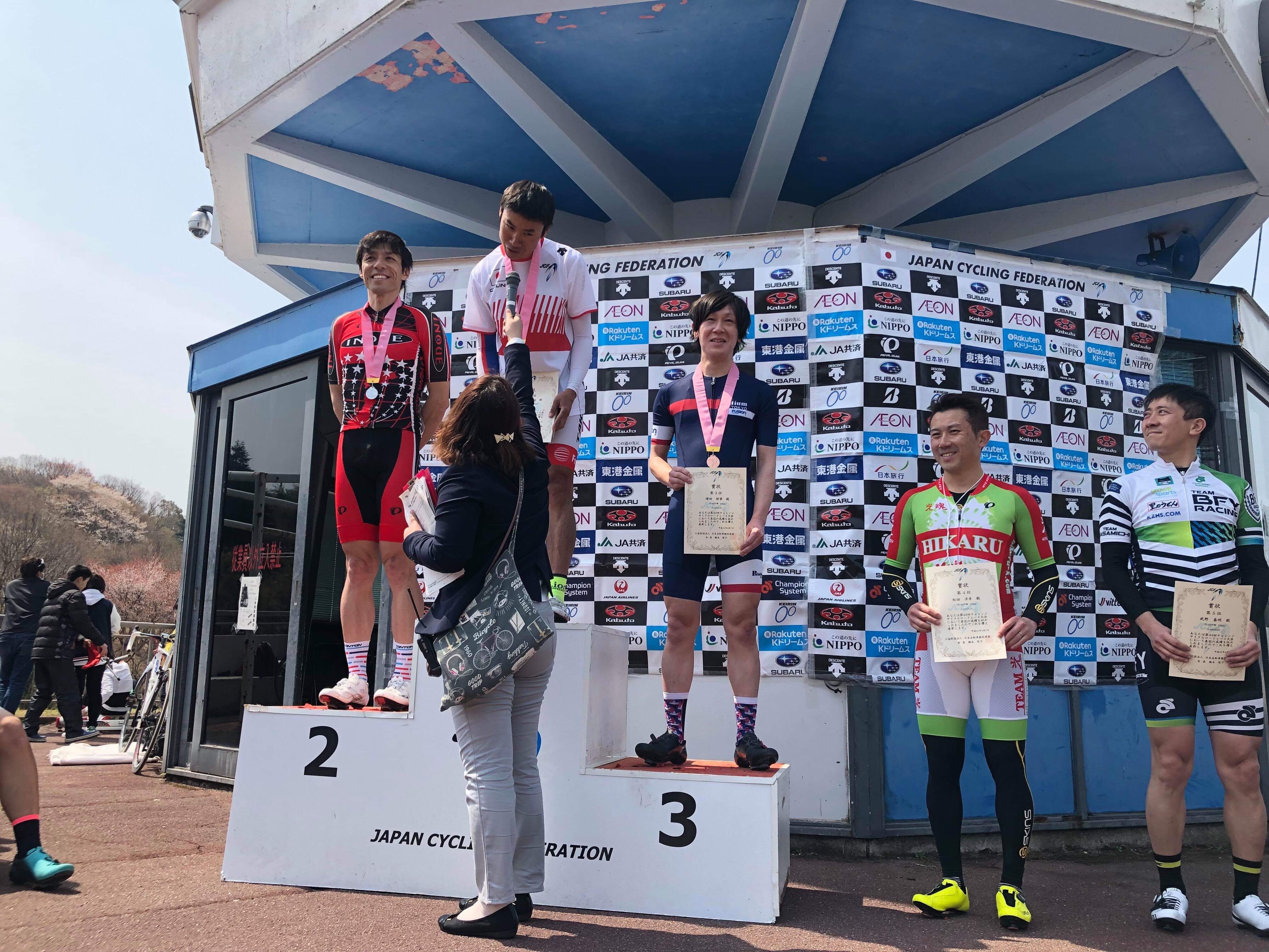 2019 4 7 第44回チャレンジサイクルロードレース大会 B 40 3位 12人 チャウチャウちゃうでパンダやで