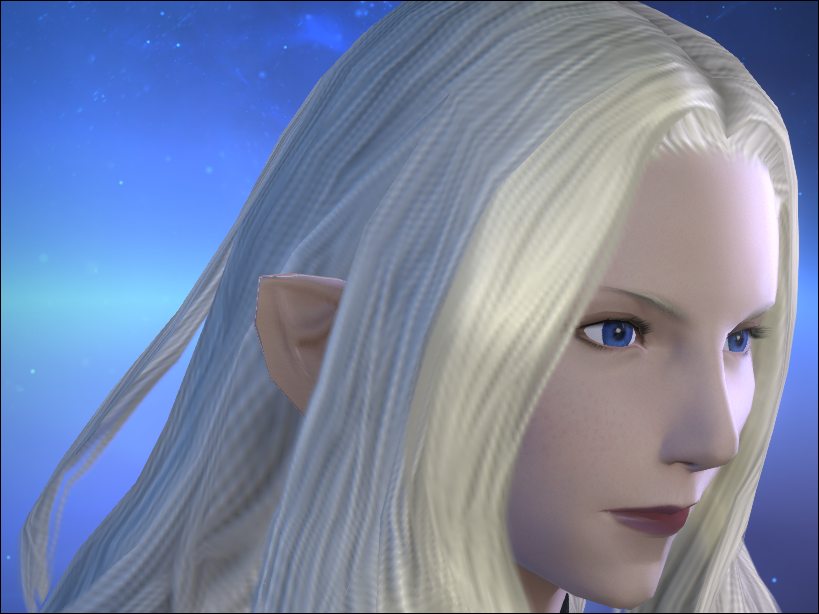 Ff14のキャラクターメイキング ロードオブザリング風 女性エレゼン編 さんごー日記