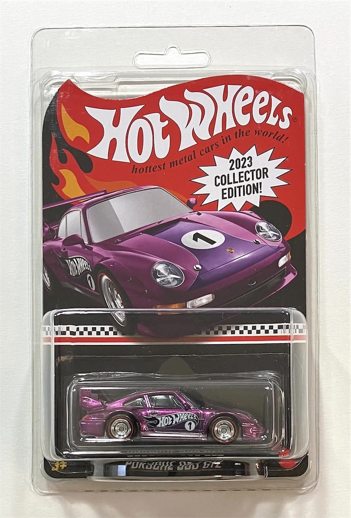 ホットウィール PORSCHE 993 GT2 - 3インチのジャーナル