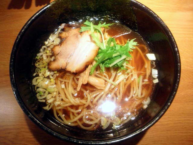 別の日にオーダーしたこだわりの醤油ラーメン