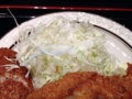 [西麻布][和食][定食・食堂]サッパリするよね、揚げ物の定番・千切りキャベツ