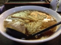 [銀座][新橋][ラーメン][チャーハン][餃子]丼のふち近くまで並々と注がれてます