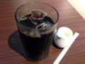 [鳥取][洋食][コーヒー][菓子][カフェ・喫茶店]続いてやってきたアイスコーヒーをグビグビ