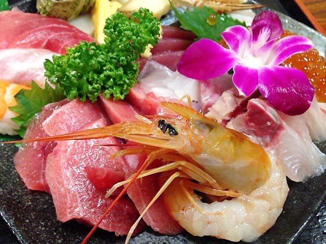 入谷の人気割烹「さいとう」最高値ランチ・特上海鮮定食2,500円