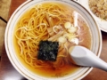 [有楽町][ラーメン][チャーハン]トッピングはチャーシュー、メンマ、海苔、刻みネギと至ってシンプル