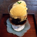 [西日暮里][谷中][パン][コーヒー][カフェ・喫茶店]アイス？ゼリー？どちらを食べているか分からなくなるコーヒーゼリー