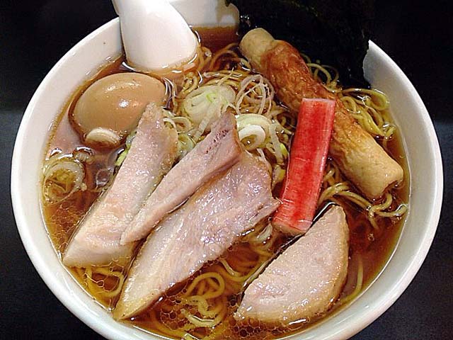 中華そば（自由が丘）＠四谷三丁目「一条流がんこラーメン総本家」