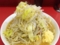 「ラーメン二郎 ひばりヶ丘駅前店」小ラーメン豚入りヤサイニンニク