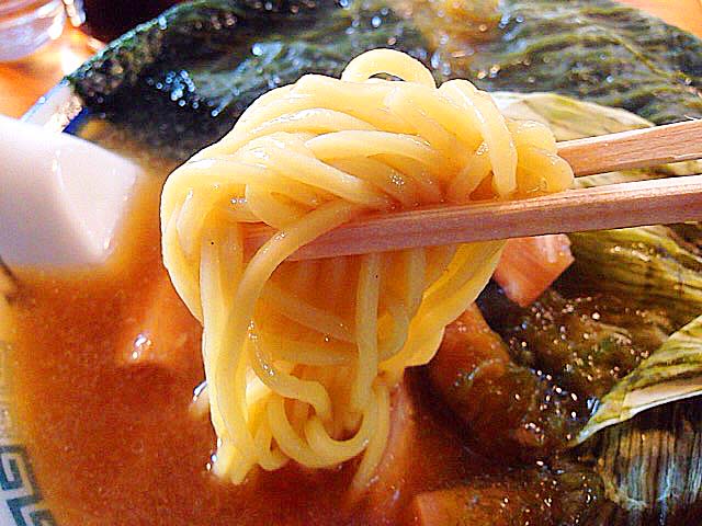 モチッとした食感の中太ストレート麺＠名古屋「好来道場」