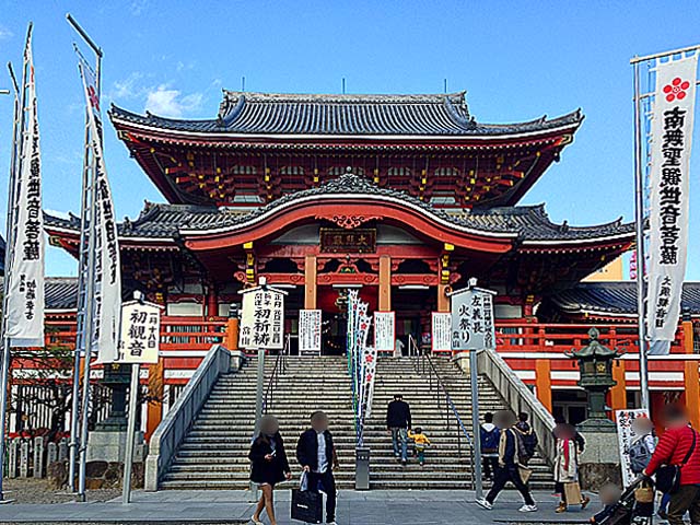 名古屋の大須観音