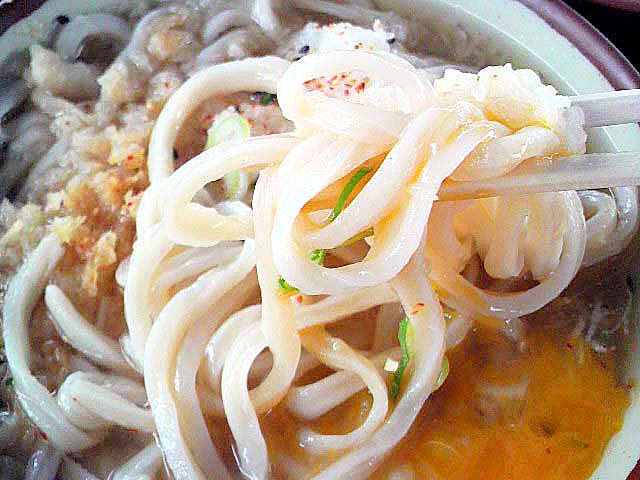 池袋西武屋上の老舗「かるかや」のおろしうどん＠2008年9月頃