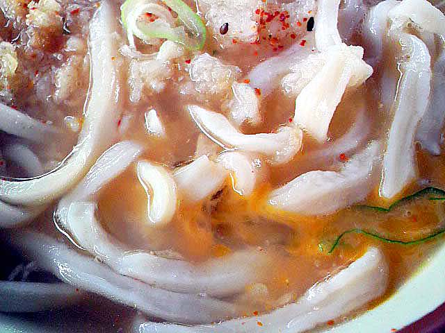 池袋西武屋上の老舗「かるかや」のおろしうどん＠2008年9月頃