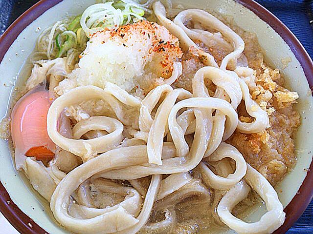 西武池袋本店屋上の讃岐うどん専門店「かるかや」のおろしうどん