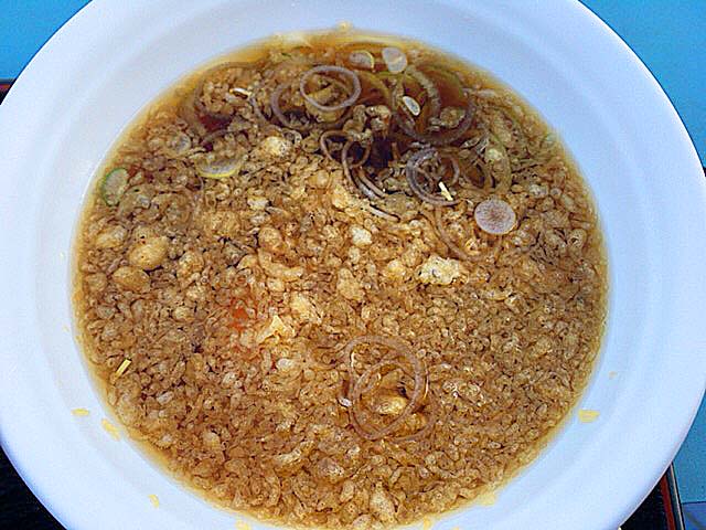 西武池袋本店屋上の讃岐うどん屋「かるかや」1番人気のつけうどん