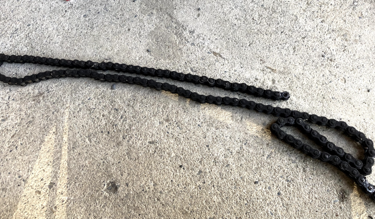 カット後チェーン