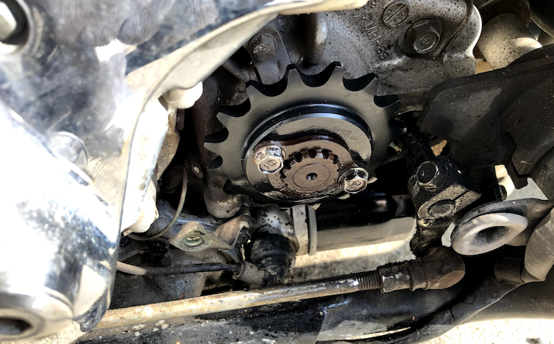 ボルト取り付け後