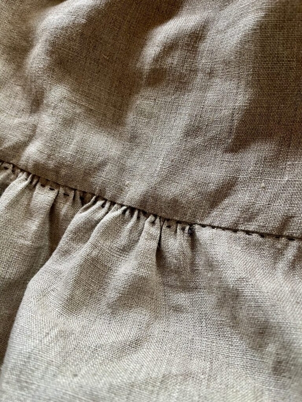 裏から見た縫い目