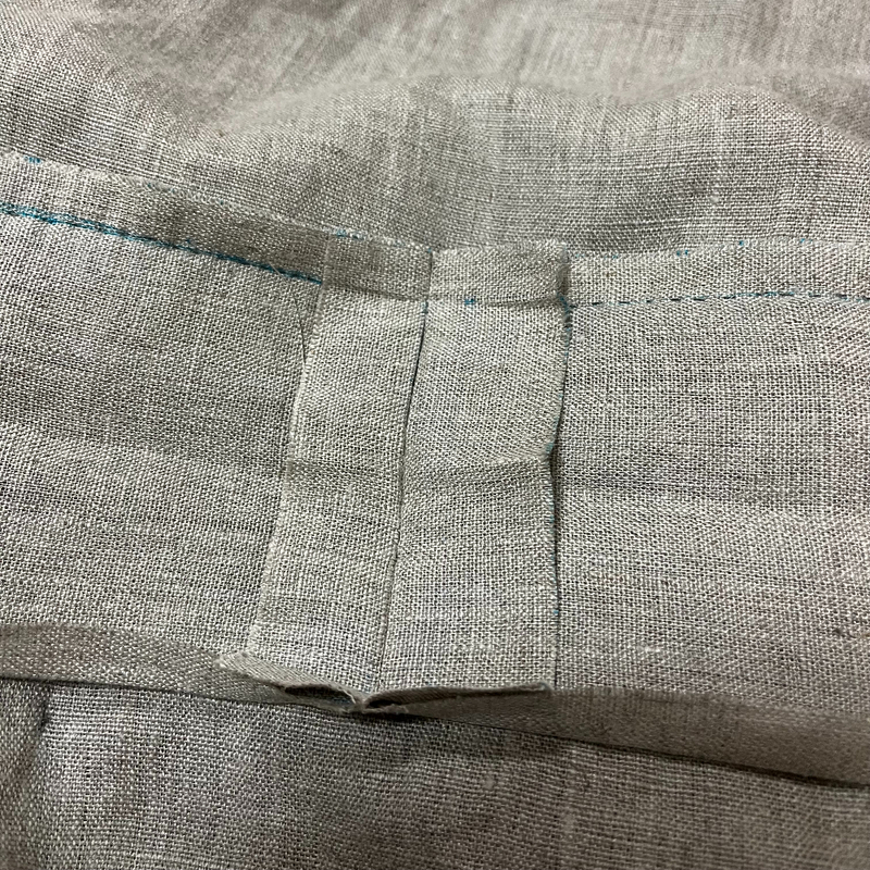 縫い代を割る