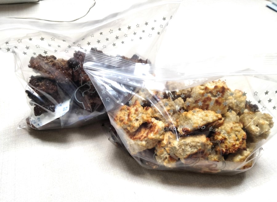 プロテイン入りオートミールクッキー