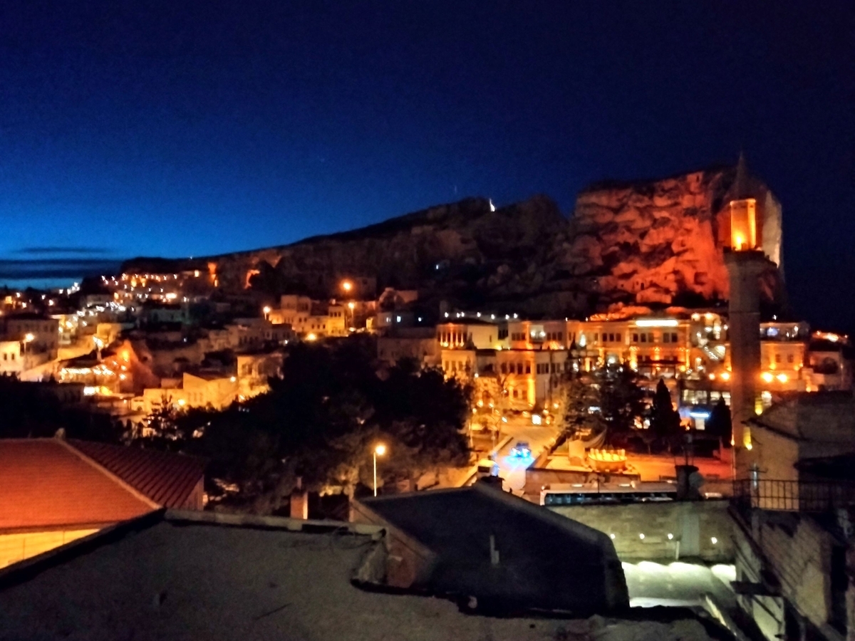 ホテルからの夜景