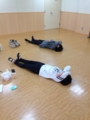 同じポーズ