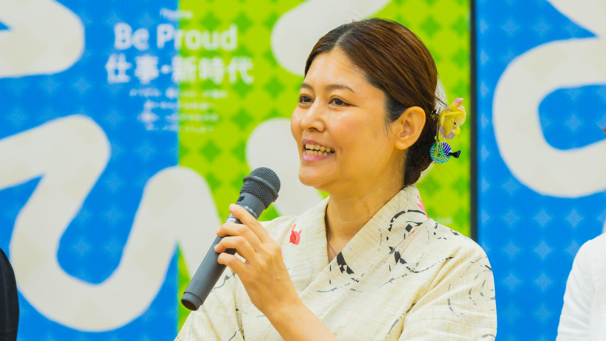 家族に支えられ、自分のペースで少しずつ夢に向かう（湯原氏）