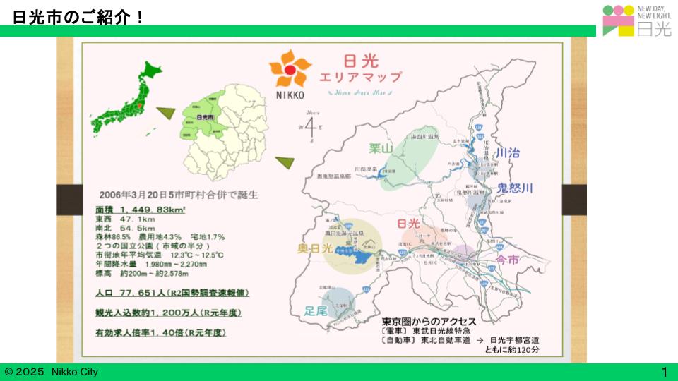 日光市の紹介