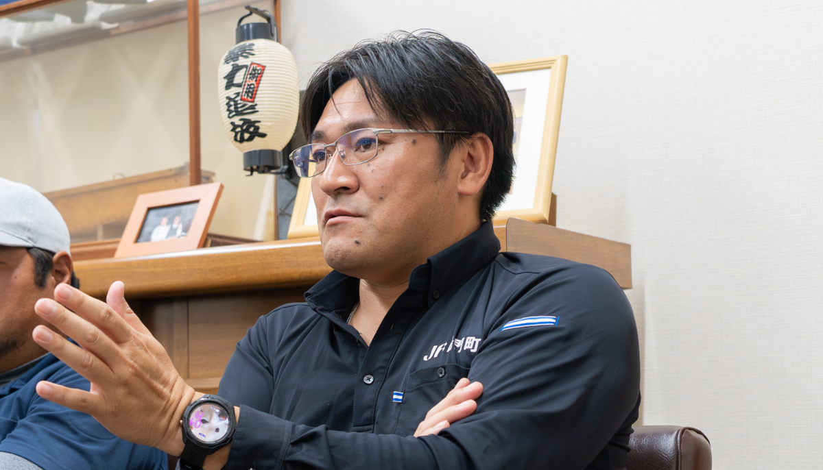 鳴門町漁業協同組合 参事・総務主任　福池 誠さん