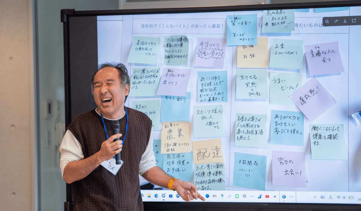 盛り上がる発表！
