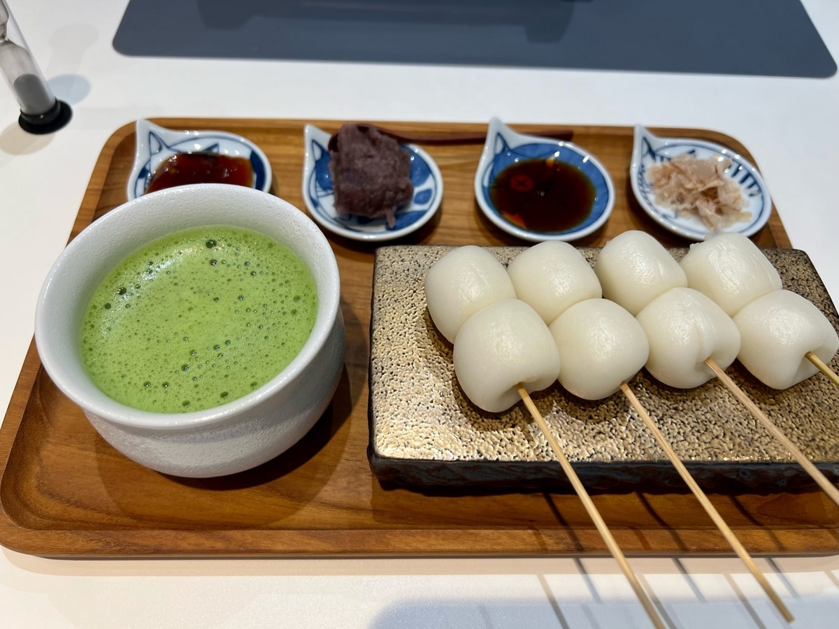 白樺の焼き団子セット1