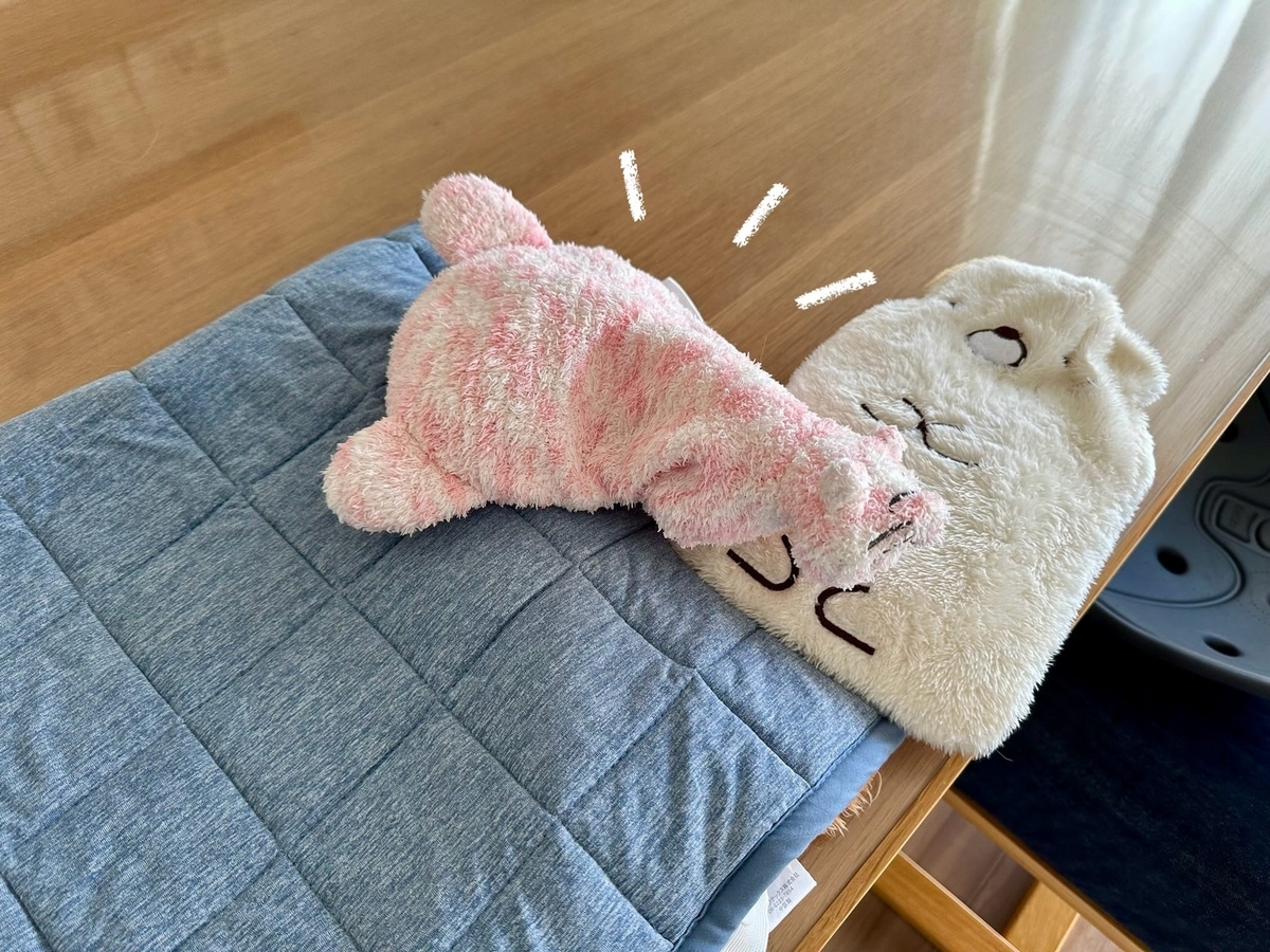 ふみふみされた痕跡