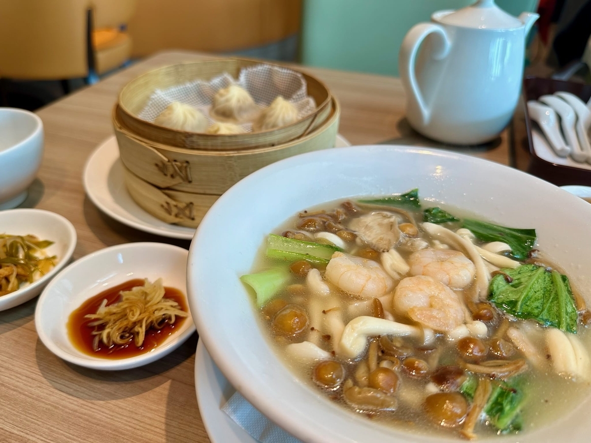 鼎泰豊のランチ
