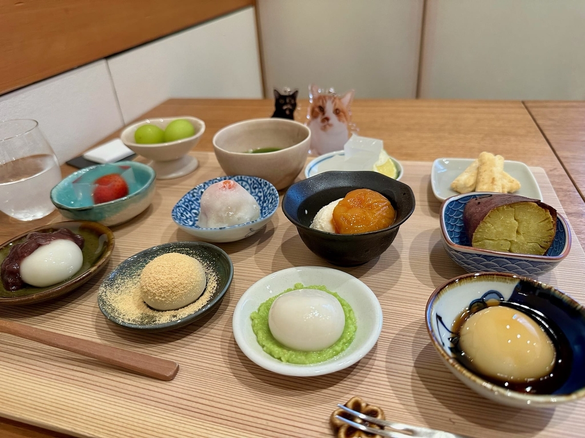 浅草みつやの白玉御膳