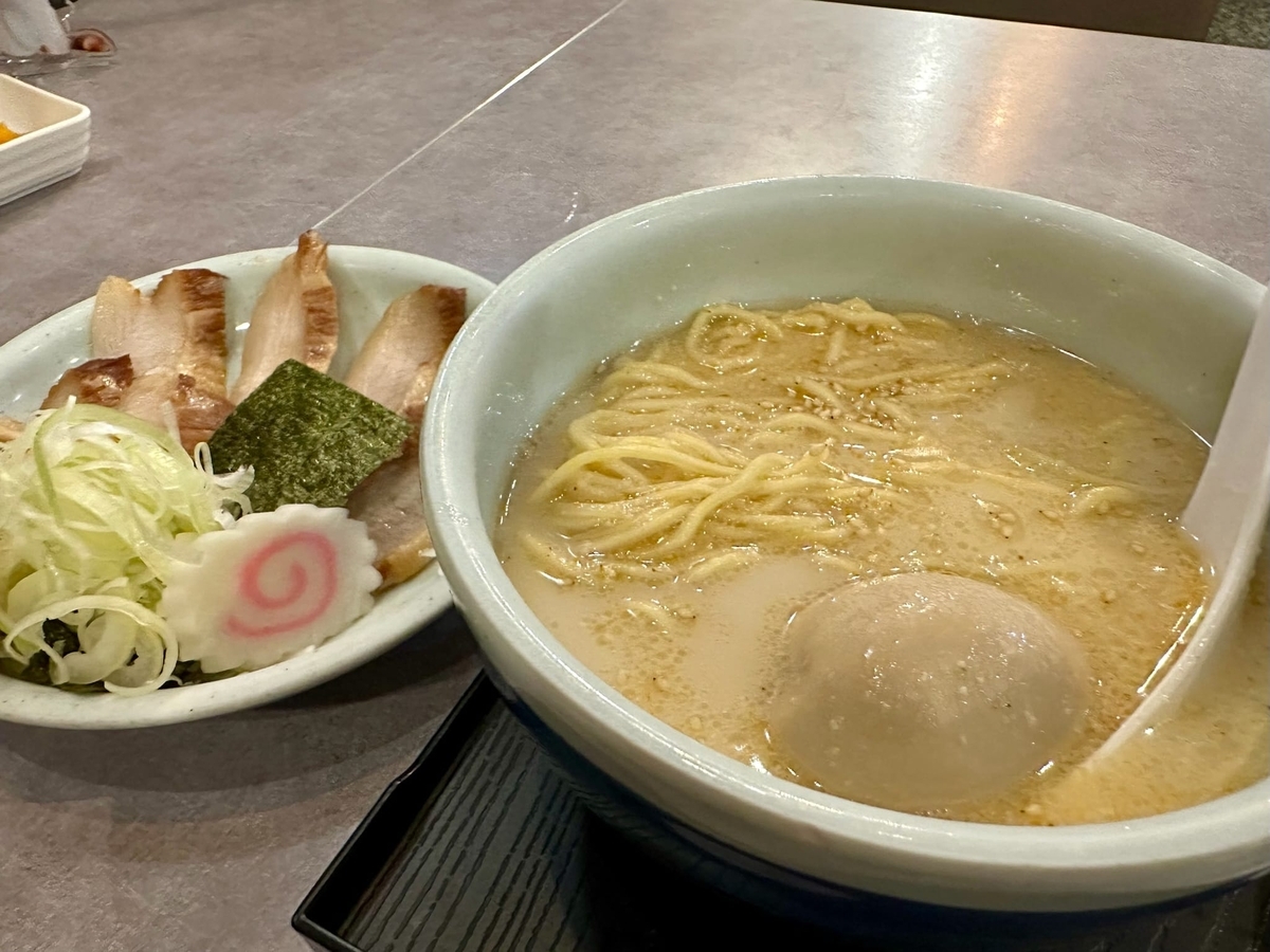 山頭火の塩ラーメン