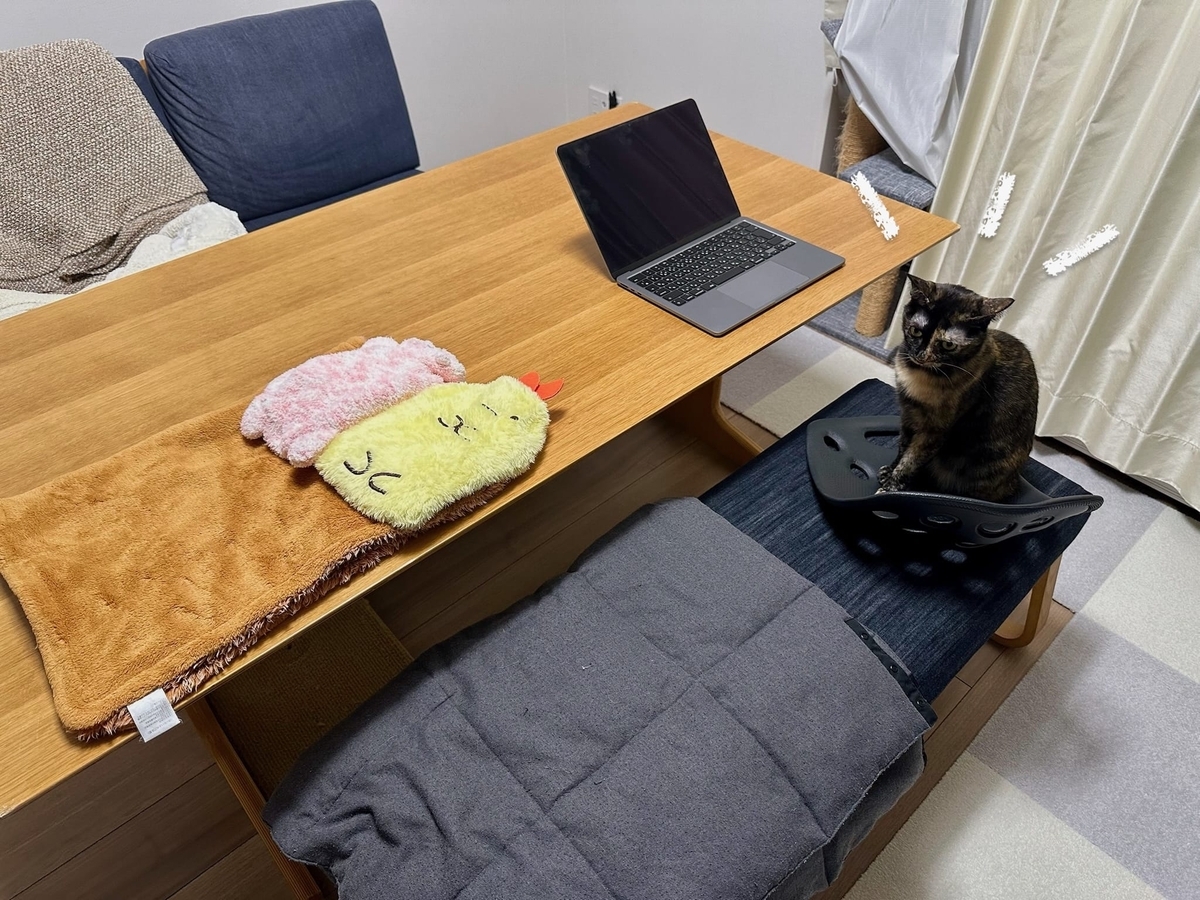 追加購入したベンチソファ3