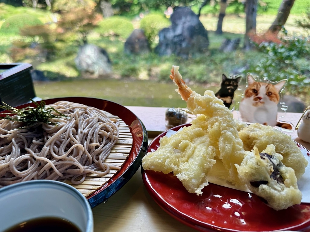 後楽園の蕎麦ランチ