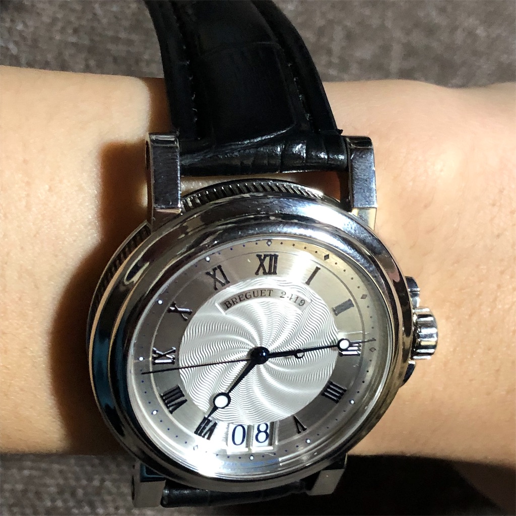 ブレゲ Breguet マリーン 5817用 替えラバーベルト 寸短 ショート