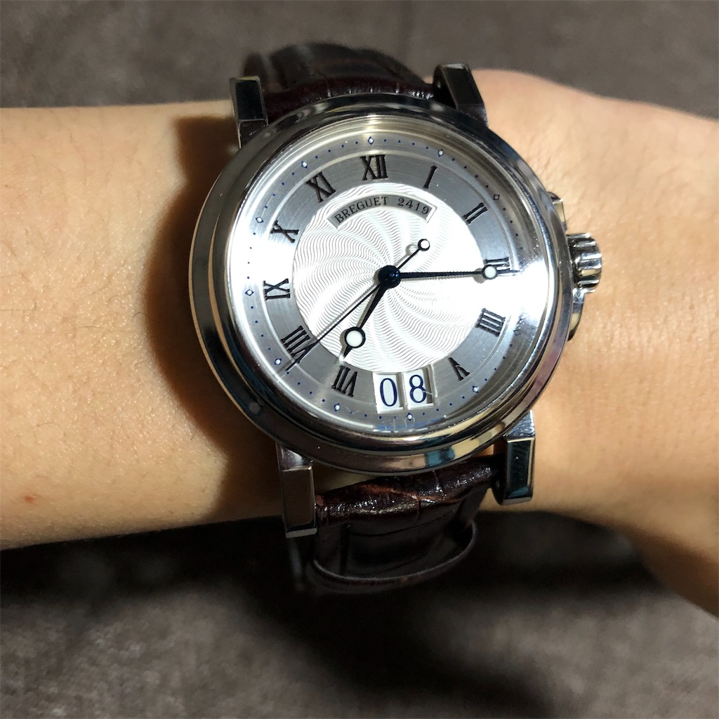ブレゲ マリーン ベルト交換方法！！ 革ベルトにするメリット