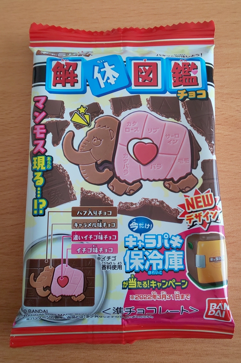 3度目の正直 キャラパキ 解体図鑑チョコ 田舎の憩いの場 あべ商店