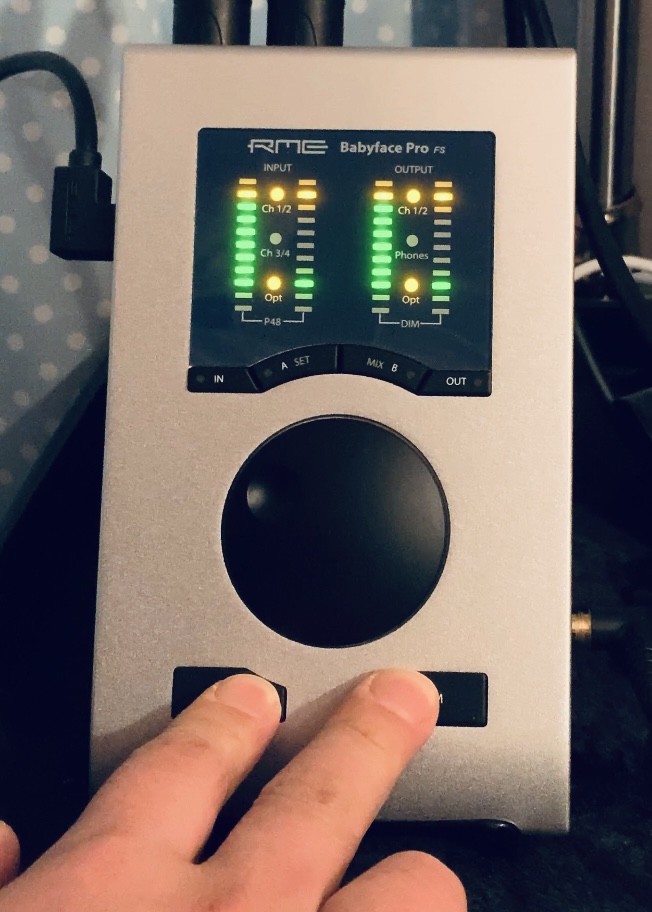 Babyface Pro FS を初期設定する（Babyfaceその1） - よしなし日記