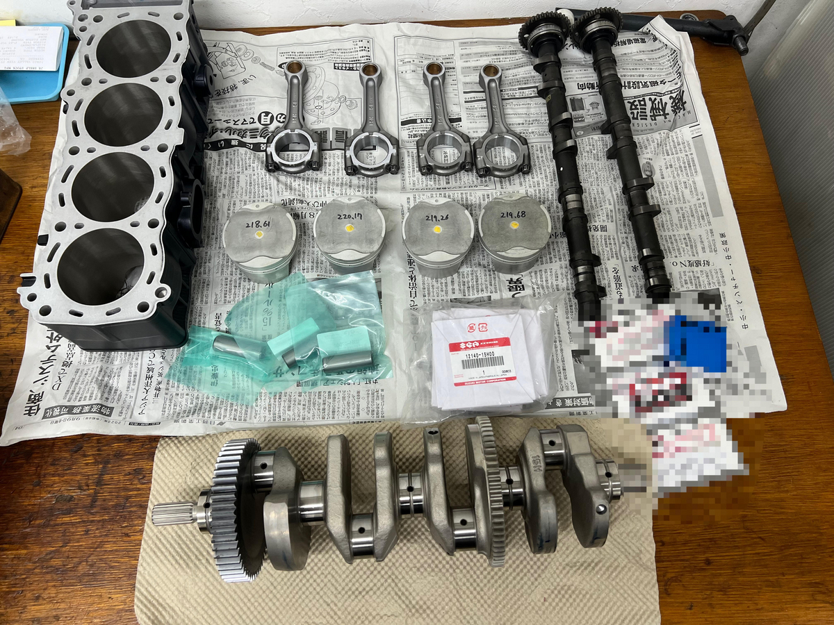 1型ハヤブサを1340cc化 - RIDEWIN from teamKAGAYAMA
