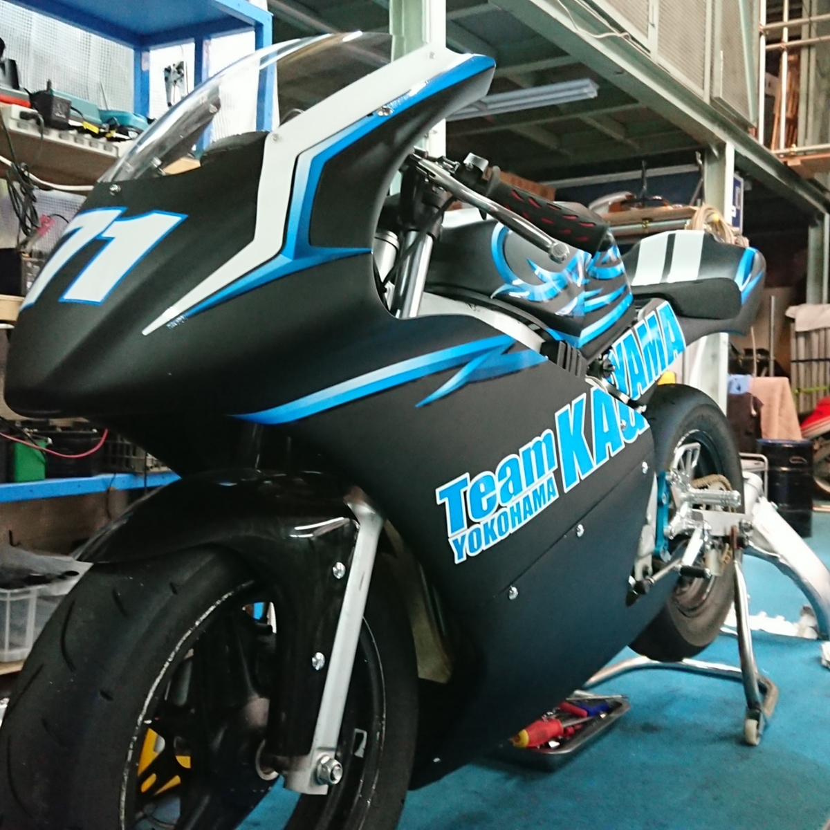 NSR50改 チームカガヤマ STレプリカ - RIDEWIN from teamKAGAYAMA