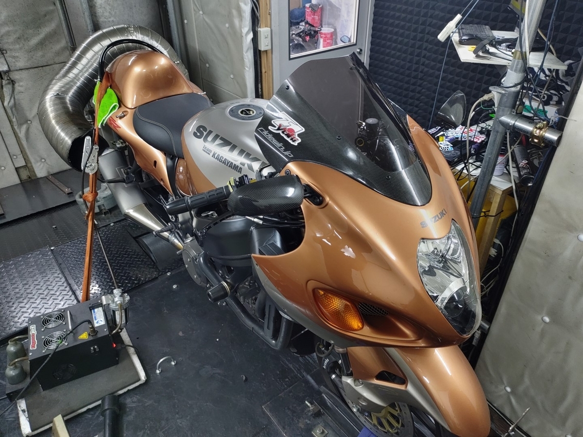 1型隼の現車セッティングをやりました! - RIDEWIN from teamKAGAYAMA