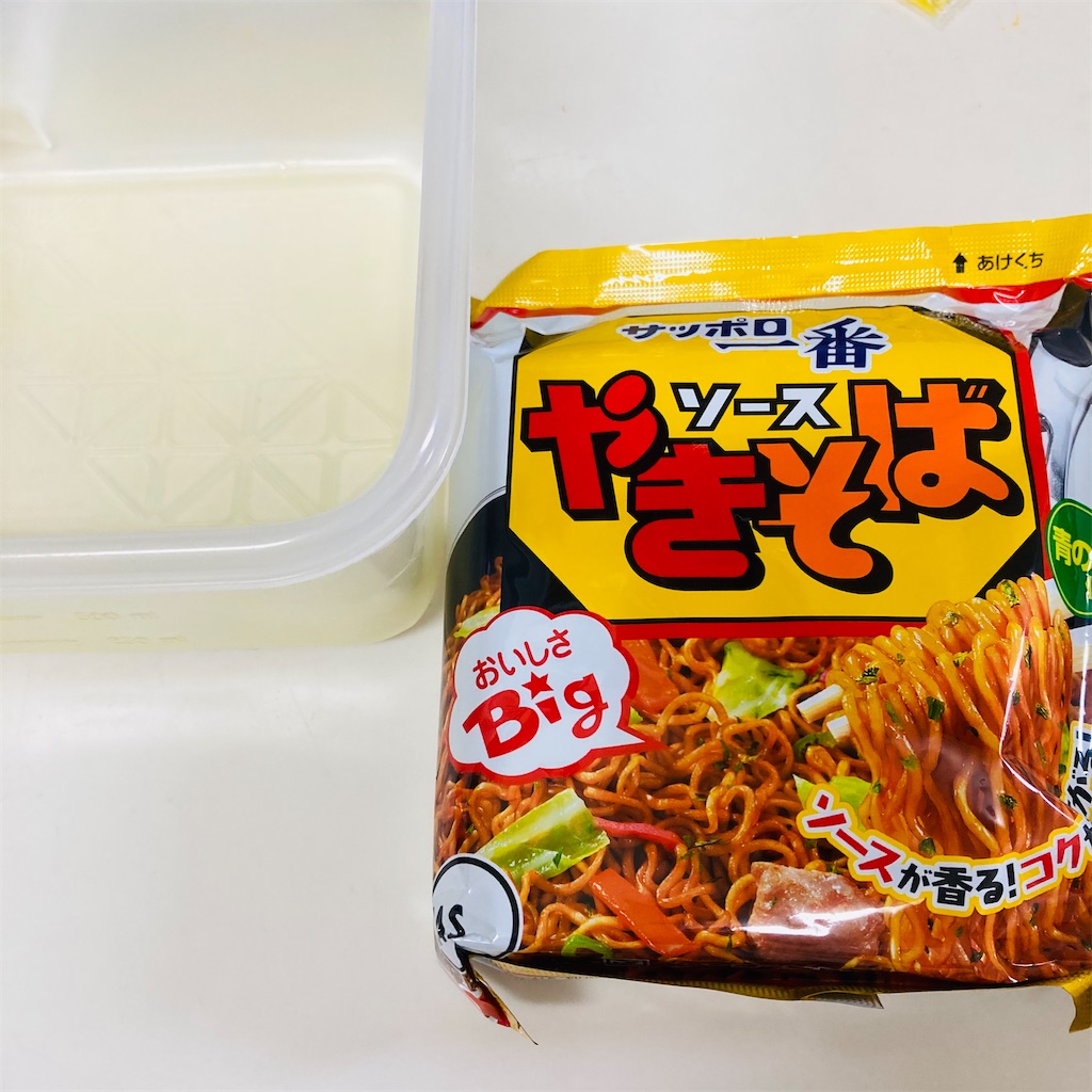 電子 レンジ で 焼きそば