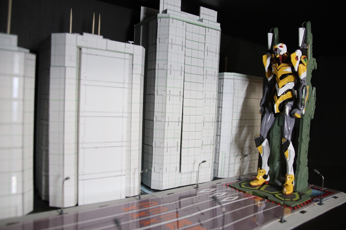 RG エヴァンゲリオン初号機 輸送台セット 第三新東京市その① - のぞみ