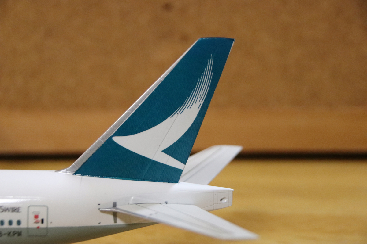 ハセガワ 1/200 777-300ER Cathay Pacific 完成レビュー